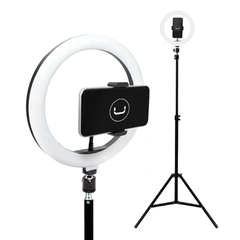 KIT DE LUZ ANULAR DE 10" LED PH1802BK