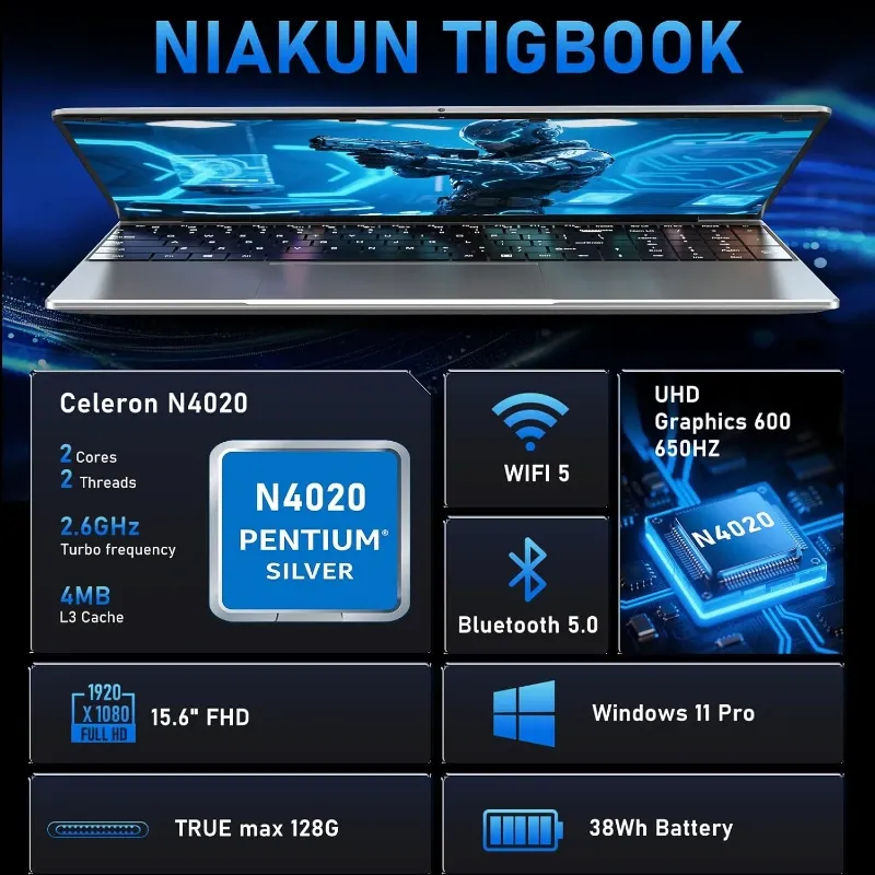 💻🔥 NIAKUN VenBook 15.6” – Potencia y Productividad al Mejor Precio 🔥💻
