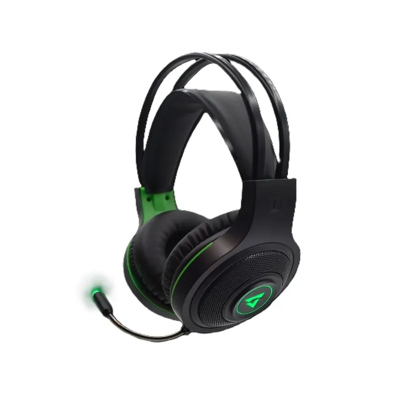 UNNO – Audífonos Gamer Brave BRV35 con Micrófono LED 3.5mm – HS7235GN 