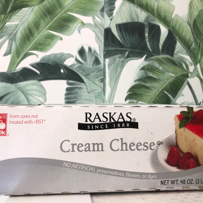 Queso crema Raskas 1,36 kg 