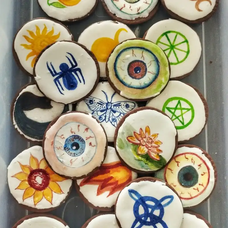 Galletas María acuarela