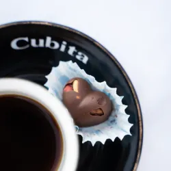 Bombones de chocolate con maní