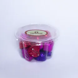 Envase de 15 bombones de colores variados