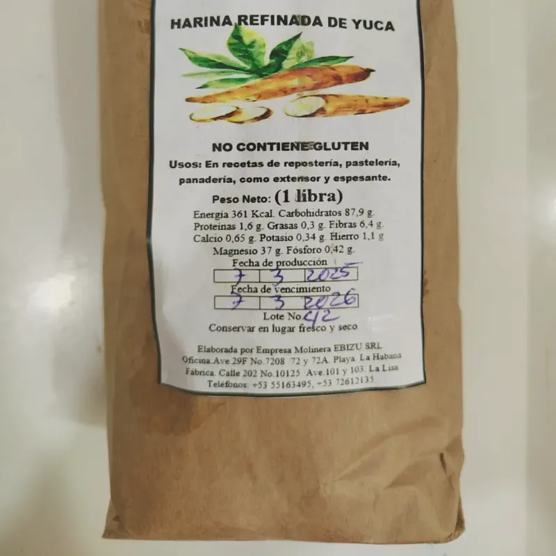 Harina de yuca