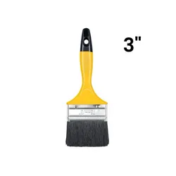 3" Brocha pelo negro