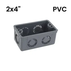 Caja registro pvc  2x4"