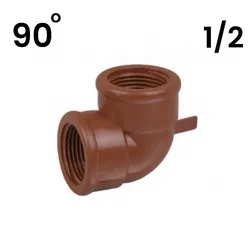 Codo 1/2 90 grados pvc