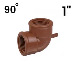 Codo 1" 90 grados pvc
