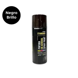 Espray pintura esmalte negro brillo