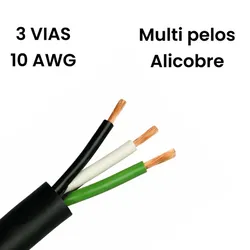 Royalcold 3 vias 10awg multipelo alicobre x metro