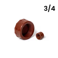 Tapon hembra 3/4 pvc