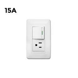 Toma + interuptor 15A