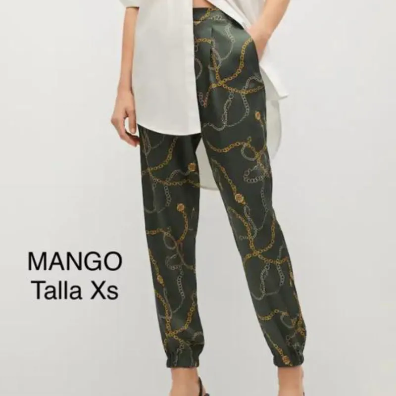 Pantalón estampado 