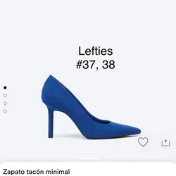 Zapato tacón alto