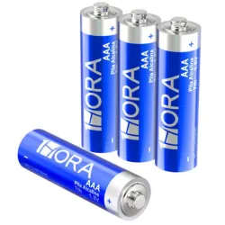 Batería Alcalina 1Hora AAA 1,5V Blister 4 Unidades