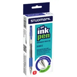 Bolígrafo gel 3104-C 0.7mm azul (docena)