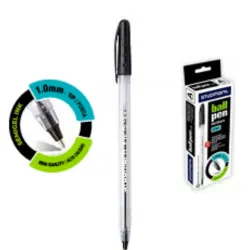 Bolígrafo K-10 1.0mm negro (docena)