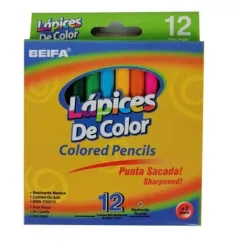 Caja de Lápices de Color Cortos 12/1 - Beifa