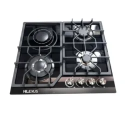 Cocina de empotrar Milexus (4 quemadores,3 gas + 1 infrarrojo)