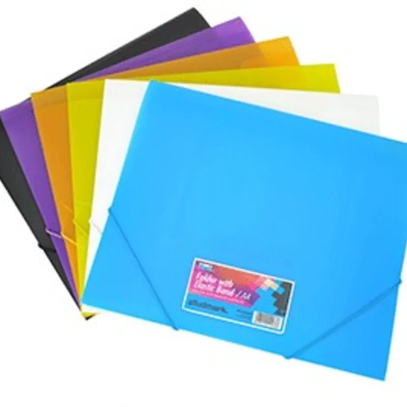 Folder A4 con bandas elásticas, línea krach