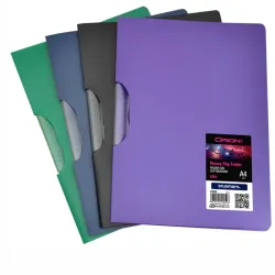 Folder A4 con clip giratorio, orion