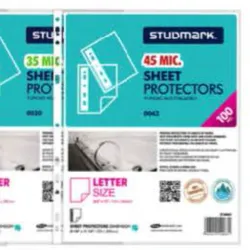 Fundas Protectoras Tamaño Carta de 30 micras
