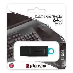 Kingston DataTraveler Exodia 64GB USB 3.2 – DTX/64GB