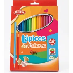 Lápices de colores 36u