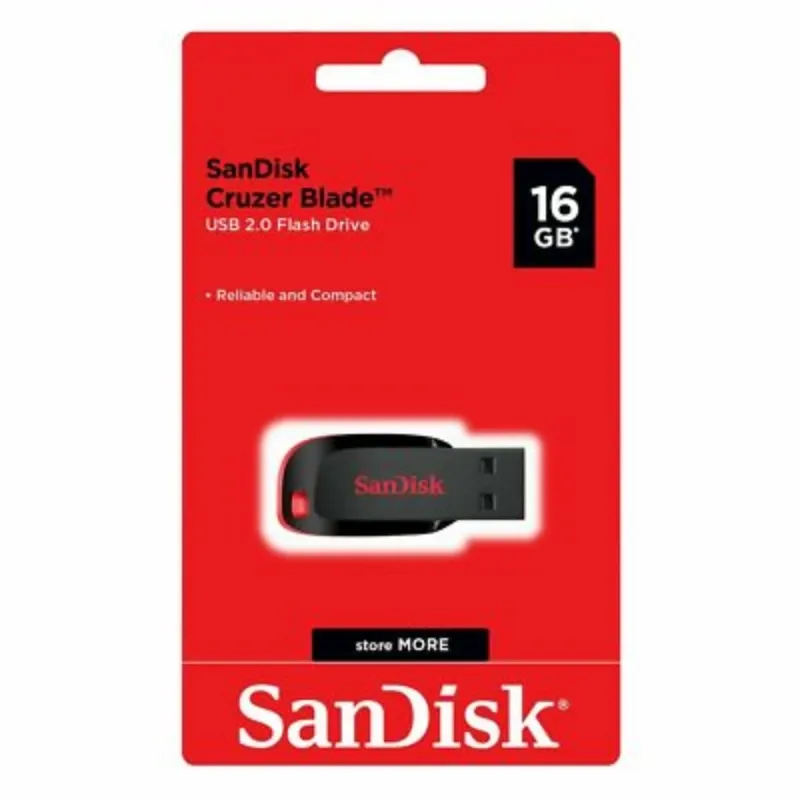 Memoria Flash USB (2.0) SanDisk de 16GB