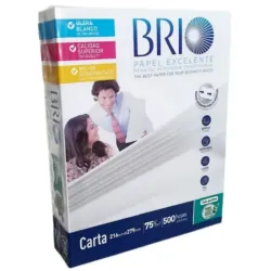 Paquetes de 500 hojas blancas tipo carta