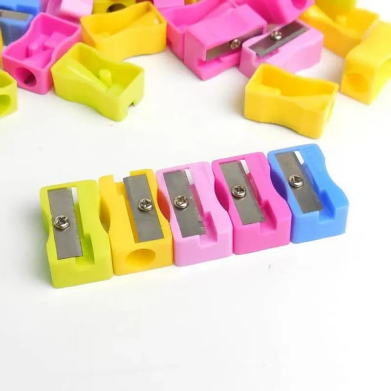 Sacapuntas Plástico Escolar Manual