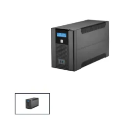 UPS APLUS de Línea Interactiva 1000VA/600W Display LCD & 2 USB