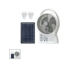 Ventilador 8" Recargable, 6 en 1 GDTIMES