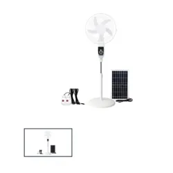 Ventilador de Pedestal Recargable 16” Beck Play