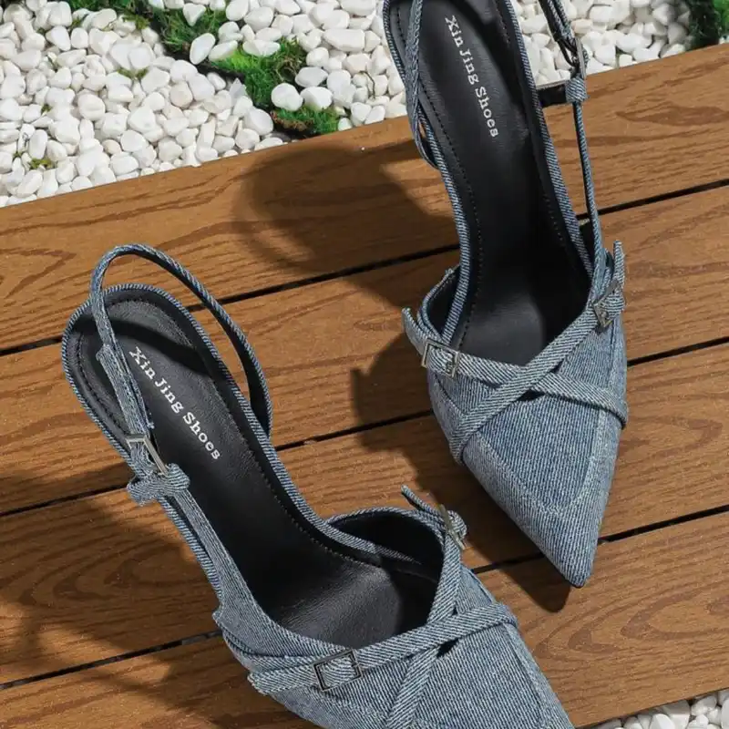 Tacon estilo mezclilla 