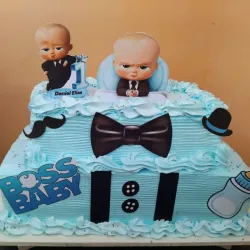 Cake de bandeja dos pisos
