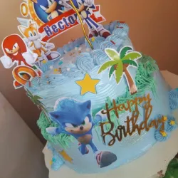 Cake de dos pisos 2