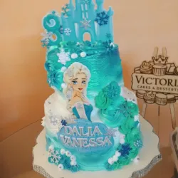 Cake Fantasía de dos pisos