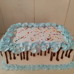 Cake de media bandeja doble relleno