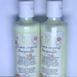 Crema corporal de manzanilla