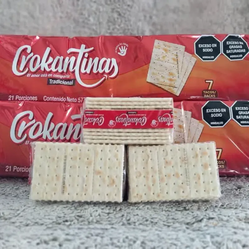 Galletas de soda "Crokantinas" 85 g