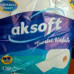 Papel sanitario "Aksoft"