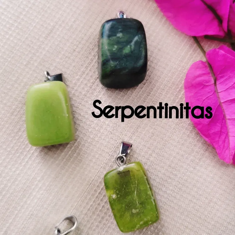 Colgantes de Serpentinitas 