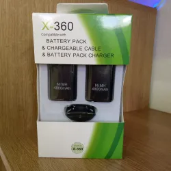 Bateria carga y juega de X-360
