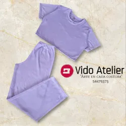 Conjunto invierno Morado