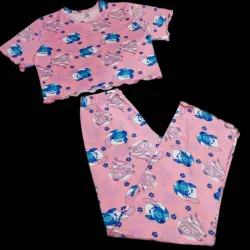 Conjunto invierno Stitch 003 rosa