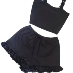 Conjunto primavera Negro