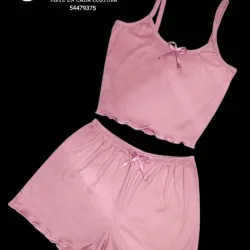 Pijama 2 piezas Rosa viejo