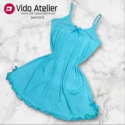 Vestido Azul cielo