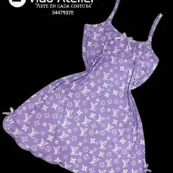 Vestido Morado LV